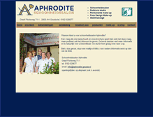 Tablet Screenshot of aphrodite-gouda.nl